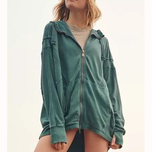 Free People All Your Love Solid Hoodie